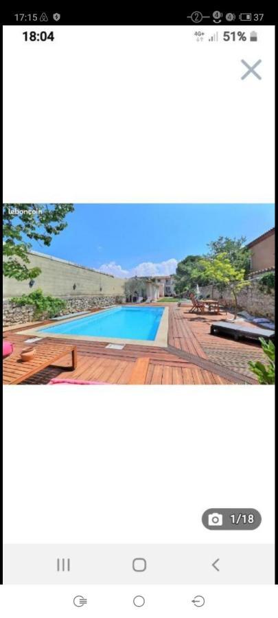 Villa Avec Piscine Et 3 Logements Ideale Groupe Marseille Bagian luar foto